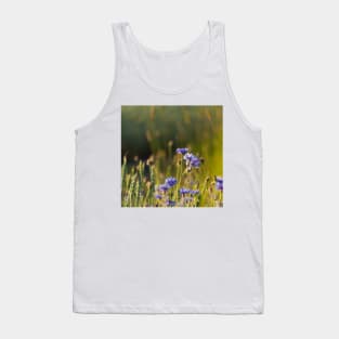 Cornflowers and common wheat Tank Top